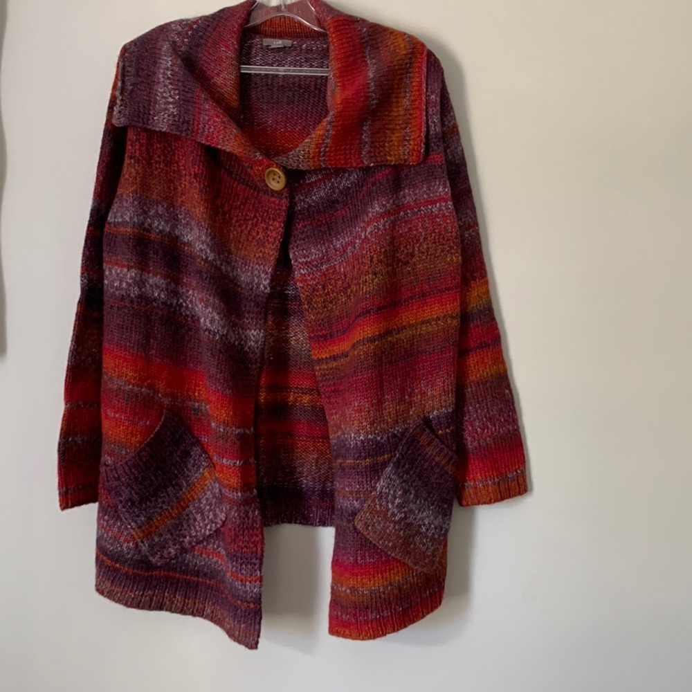J. Jill Shawl Collar Cardigan